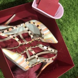 Valentino   Rockstud Navajo Pumps